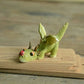 🔥🔥2025 Mother's Day Gift 50% Off--Miniature Green Dragon Reading on Giant Book Figurine