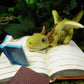 🔥🔥2025 Mother's Day Gift 50% Off--Miniature Green Dragon Reading on Giant Book Figurine