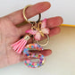 ⏰BUY 1 GET 1 FREE ONLY TODAY🌼Initial Letter Keychains🦋-18