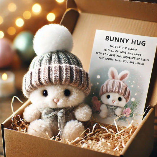 🔥Last Day: BUY 3 GET 1 FREE - 🐇Mini Bunny Hug Cute Easter Gift🎁
