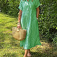 NEW🔥 Striped Lapel Button Down Shirt Dress | With Functional Pockets