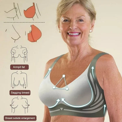 ✨Zeitlich begrenzter Rabatt von 49 %✨Hebender bügelloser Push-up-BH mit Anti-Sagging-Effekt