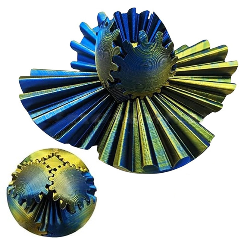 🔥HOT SALE 49% OFF🎁GearSphere - The Steampunk Whirling Wonder Fidget (Gear Ball)-15