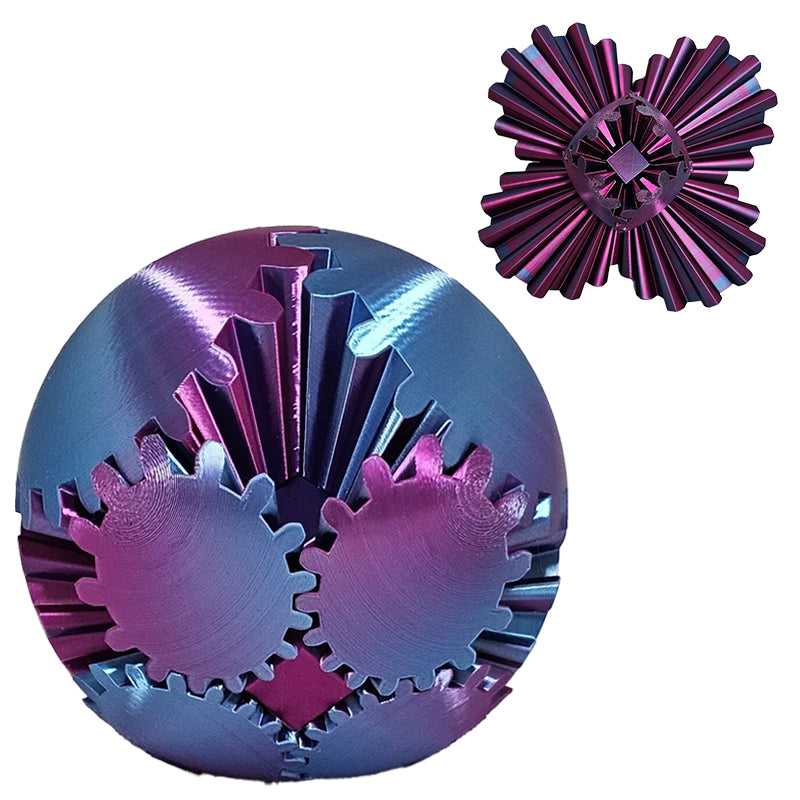 🔥HOT SALE 49% OFF🎁GearSphere - The Steampunk Whirling Wonder Fidget (Gear Ball)-7