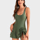 👙Summer Hot Sale 50% OFF💃Women's One Piece Tummy Control Tie Knot Swimsuit