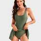 👙Summer Hot Sale 50% OFF💃Women's One Piece Tummy Control Tie Knot Swimsuit