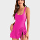 👙Summer Hot Sale 50% OFF💃Women's One Piece Tummy Control Tie Knot Swimsuit