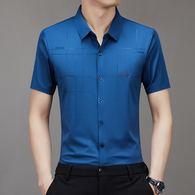 🔥Hot Sale 49% Off🎁Men's Ice Silk Business Shirt-6