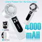 🌞Summer Hot Sale 49% OFF - Multifunction Portable Handheld Turbo Ice-Cooling Fan | AC-Like Gel Pad Tech, 5 Gears