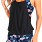 🩱Hot Sale 49% OFF👙Tankini Two Piece Tummy Control Bathing Suits-3
