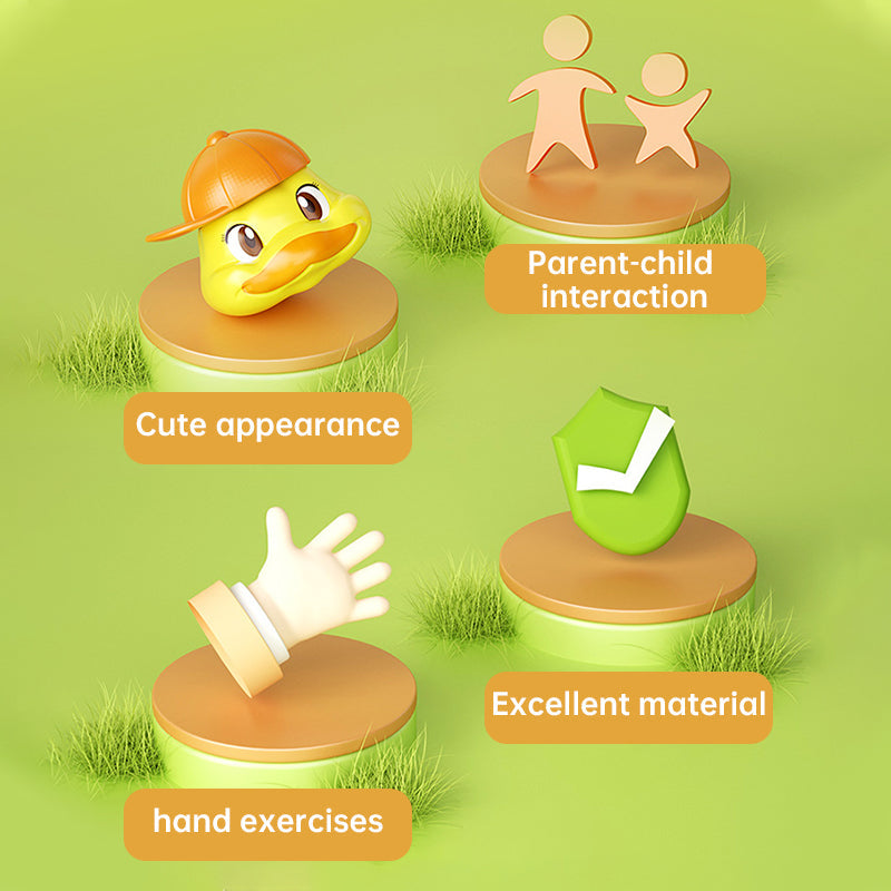 Cartoon Animal Shape Snake Twisting Hand Held Whistle Toy-5