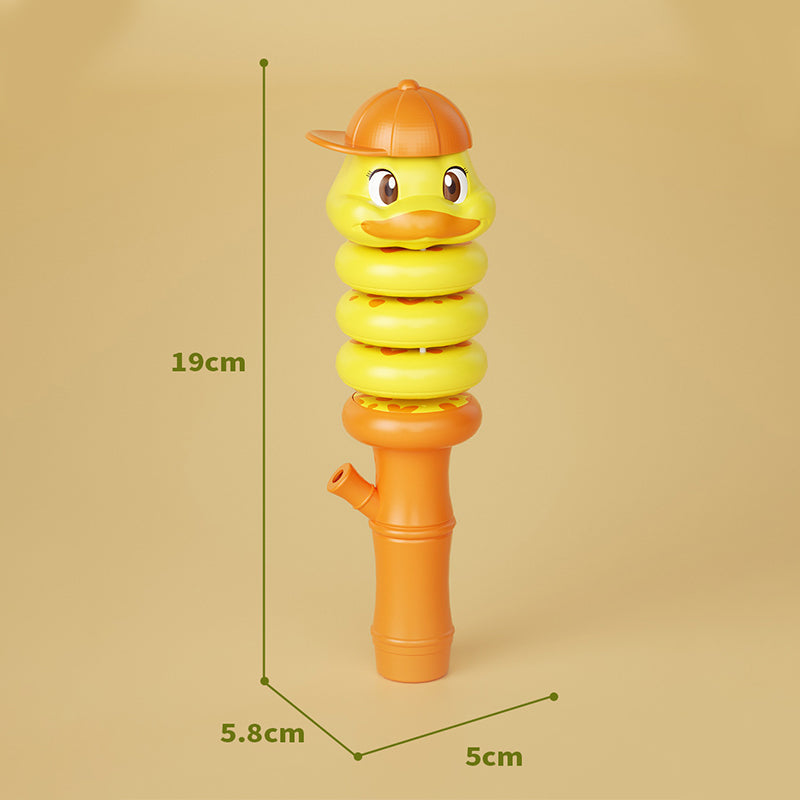Cartoon Animal Shape Snake Twisting Hand Held Whistle Toy-7