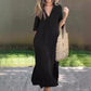 FREE SHIPPING⏰Last Day Hot Sale!!⌛🔥Big Sale 49% OFF🔥Elegant V-Neck Slit Dress