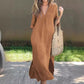 FREE SHIPPING⏰Last Day Hot Sale!!⌛🔥Big Sale 49% OFF🔥Elegant V-Neck Slit Dress