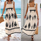 Women’s Summer Print Sleeveless Flowy Long Dress-1