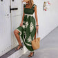 Women’s Summer Print Sleeveless Flowy Long Dress-7
