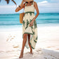 Women’s Summer Print Sleeveless Flowy Long Dress-11