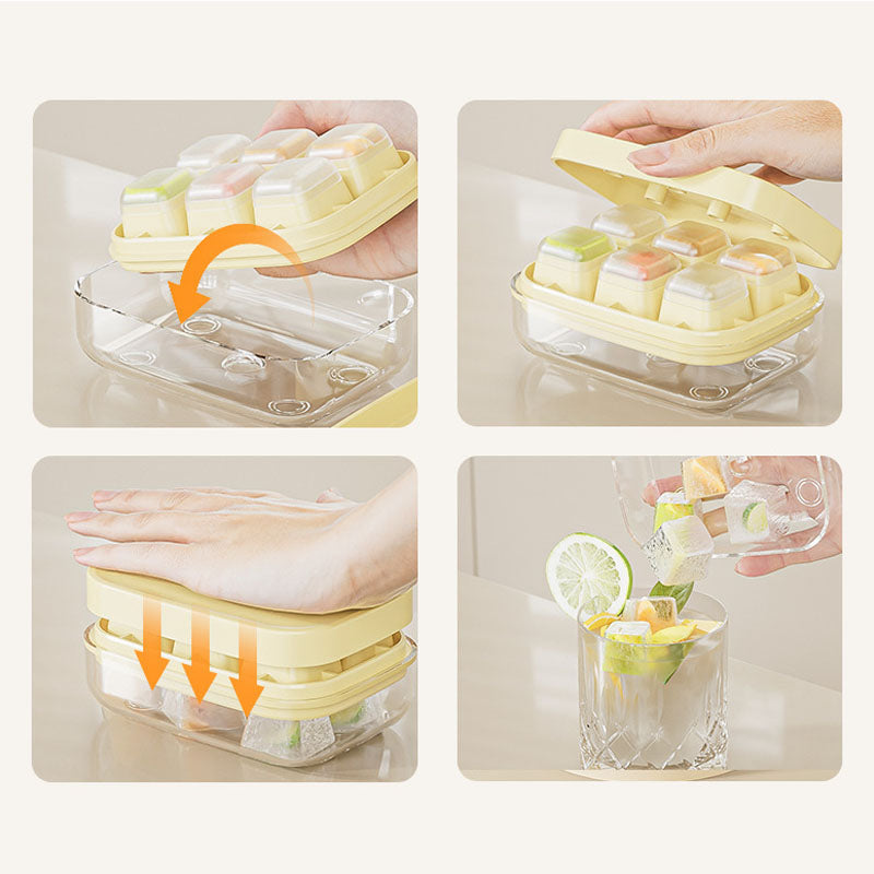 6-Grid Food-Grade Easy-Release Mini Ice Cube Tray-7