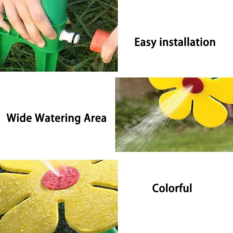 🔥Hot Sale 49% OFF🌻Funny Dancing Flower Yard Lawn Sprinkler✨-7