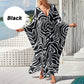 Casual Flowing V-Neck Long Swimsuit Cover Ups-11