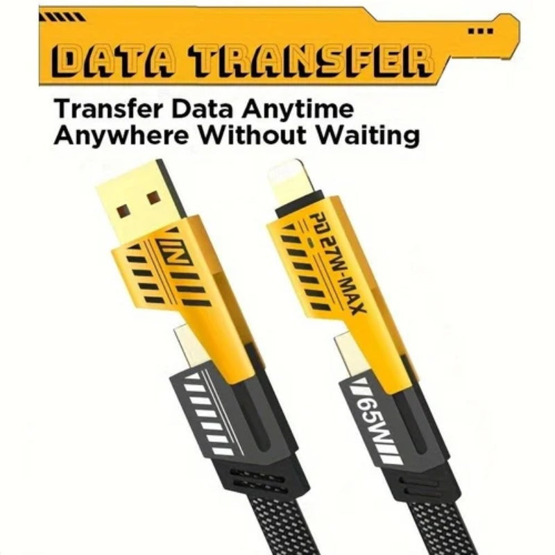 4 in 1 PD 27W 65W Fast Charging Cable-4