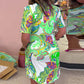 🌷Limited Time Offer 49% OFF💞Women Colorful Printed V-Neck Dress-6