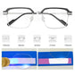 🔥HOT SALE 49% OFF🔥Fashionable Anti-blue Light Square Myopic Glasses-6