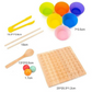 Wooden Board Bead Game-12