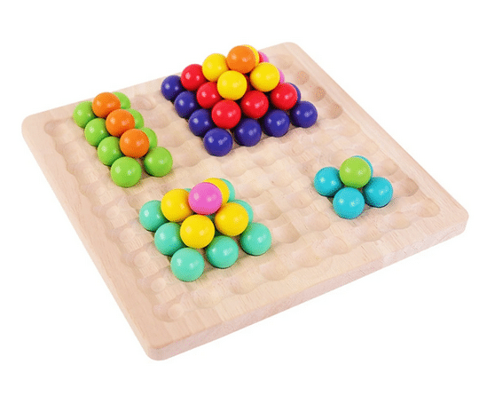 Wooden Board Bead Game-9