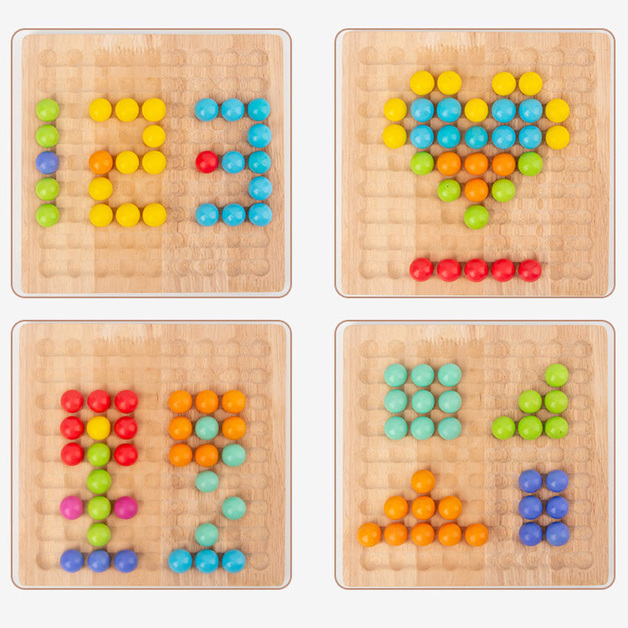 Wooden Board Bead Game-8