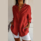 🔥HOT SALE - 49% OFF🔥Classic Pleated Textured Single-Breasted Lapel Shirt for Women