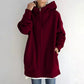 Women's Autumn/Winter Zipper Hooded Sweater-31