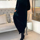 💃HOT SALE 49% OFF🍂Round neck slimming long dress-3