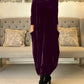 💃HOT SALE 49% OFF🍂Round neck slimming long dress-6