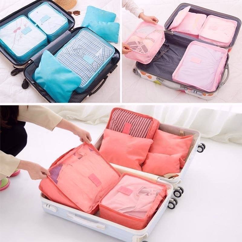 🔥HOT SALE 49% OFF🔥- ✈7 pieces portable luggage packing cubes-3