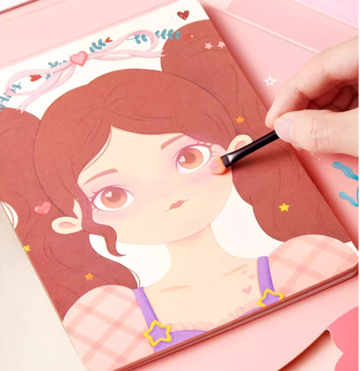 🔥Hot Sale 49% OFF💅Upgraded Girls' Fav.💝Fantasy 3 In 1 Make Up Game Set🎁-3