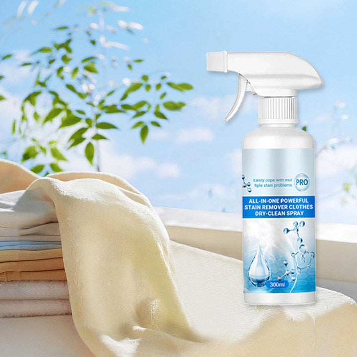 🔥HOT SALE 49% OFF🔥All-in-One Powerful Stain Remover Clothes Dry-Clean Spray-2