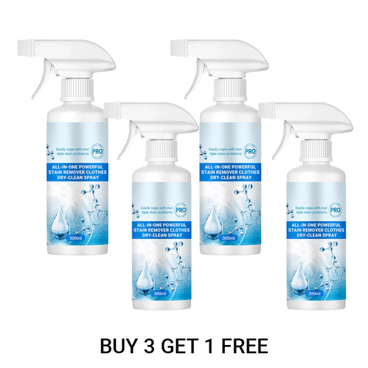 🔥HOT SALE 49% OFF🔥All-in-One Powerful Stain Remover Clothes Dry-Clean Spray-10