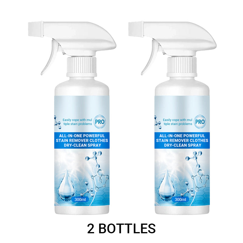 🔥HOT SALE 49% OFF🔥All-in-One Powerful Stain Remover Clothes Dry-Clean Spray-9