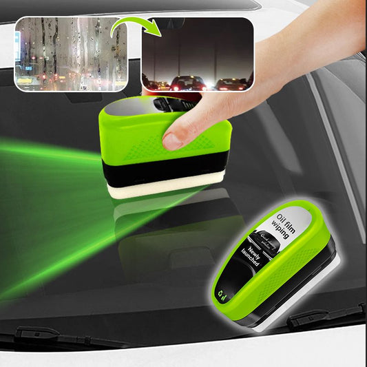 💥 Last Day Promotion!✨✨New 2.0 Green Oil Film Wipe | Powerful Oil Film Removal & Crystal Coating 🚗💧