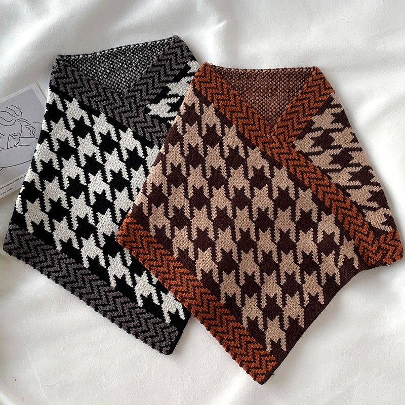 🍂Nice Gift for Her!Only need ￡6.99 this week!!!🎁Delicate Triangle Neck Scarf-8