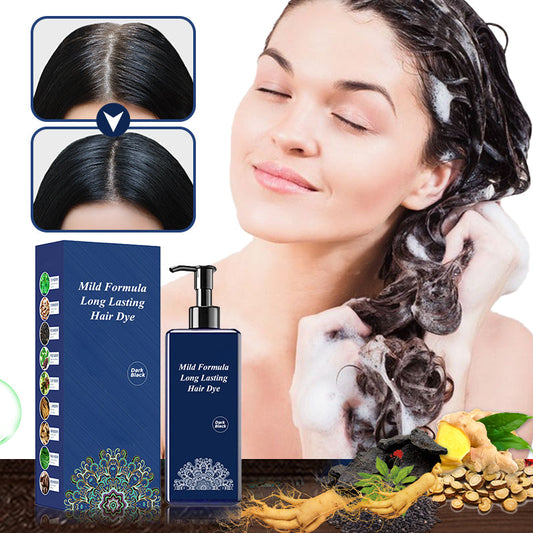 🔥Hot Sale 50% OFF🔥Plant-Based Hair Coloring Cream - Natural, Chemical-Free Hair Dye for Vibrant & Healthy Hair