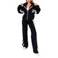🎉  Early Bird Price🎁Women's Striped Zipper Jacket & Casual Pants 2-Piece Set