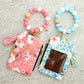 🔥Hot sale 49%🔥 Women’s Boho Style Card Bag with Beaded Bracelet & Tassel Keychain