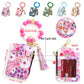 🔥Hot sale 49%🔥 Women’s Boho Style Card Bag with Beaded Bracelet & Tassel Keychain