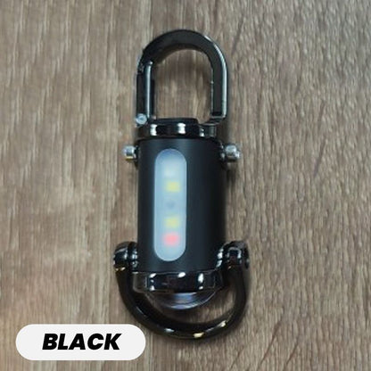 🔥1200LM Super Bright Mini Keychain Flashlight Waterproof
