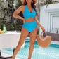 🔥HOT SALE 50% OFF👙Tummy Control Bathing Suits Modest High Waisted Bikini Sets