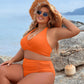 🔥HOT SALE 50% OFF👙Tummy Control Bathing Suits Modest High Waisted Bikini Sets