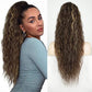 Only £10.99 Last Day Promotion!🎁🔥💜Curly Wavy Frizzy Hair Extension with Ponytail