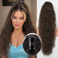 Only £10.99 Last Day Promotion!🎁🔥💜Curly Wavy Frizzy Hair Extension with Ponytail